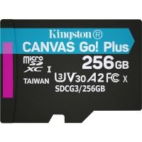  ' Kingston microSDXC 256GB Canvas Go+ U3 V30 (SDCG3/256GBSP)