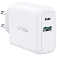    Ugreen CD170 36W USB + Type-C Charger (White (UGR-60468)
