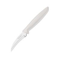 Нож TRAMONTINA PLENUS light grey шкуросъемный 76мм инд. блистер (23419/133)