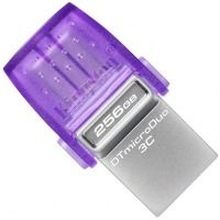 - KINGSTON DT Duo 3C 256GB 200MB/s dual USB-A + USB-C