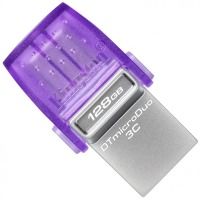 - KINGSTON DT Duo 3C 128GB 200MB/s dual USB-A + USB-C (DTDUO3CG3/128GB) -  1