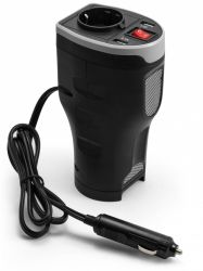   Technaxx TE13 Car Power Inverter with 2 USB Ports (4645-TECHNAXX) -  2