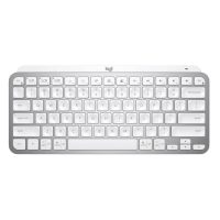  Logitech MX Keys Mini For Business, PALE, US, GREY (920-010609)
