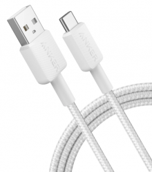 ������ Anker 322 USB-A to USB-C - 1.8m Nylon White (A81H6H21/A81H6G21) - �������� 3