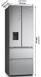 Холодильник Hisense RF632N4WIE1 (BCD-454W) (20010508) - Картинка 4