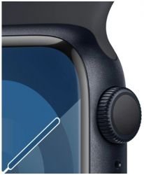   Apple Watch S9 41mm Midnight Alum Case with Midnight Sp/b - S/M (MR8W3QP/A) -  6