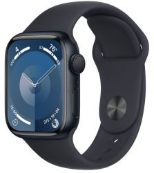   Apple Watch S9 41mm Midnight Alum Case with Midnight Sp/b - M/L (MR8X3QP/A)