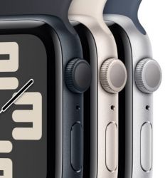   Apple Watch SE 40mm Midnight Alum Case with Midnight Sp/b - M/L (MR9Y3QP/A) -  3