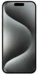  Apple iPhone 15 Pro 256GB White Titanium (MTV43RX/A) -  1