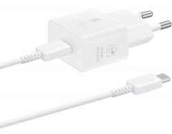    Samsung 25W Travel Adapter + Type-C cable White (EP-T2510XWEGEU)