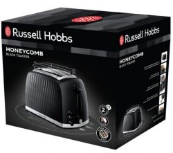 Тостер Russell Hobbs 26061-56 Honeycomb Black (23872034003) - Картинка 2