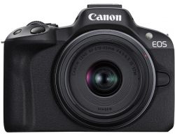   Canon EOS R50 + RF-S 18-45 IS STM Black Creator Kit (5811C036AA) -  5