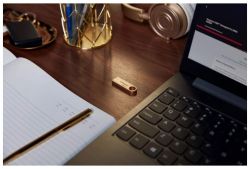 Flash Drive Kingston DT SE9 G3 128GB USB 3.2 Gold (DTSE9G3/128GB) - Картинка 9