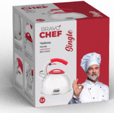  Bravo Chef Single, 2.5  (BC-1001) -  3