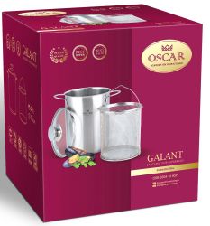 Кастрюля для спаржи Oscar Galant (4.1 л) 16 см (OSR-2004-16 ASP) - Картинка 4