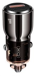 Автомобільний зарядний пристрій XO CC58 95W Car Charger Type-C PD 65W + USB-A 30W (Gray) (CC58_Tarnish) - Картинка 8