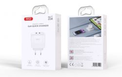 Мережевий зардний пристрій XO L140 - 35W PD Dual port USB-C White (L140_White) - Картинка 2