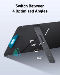 ������� ������ Anker Solix PS200 Solar Panel - 200W / 48V(4.17A) / MC4 / XT60 (A24360A1) - �������� 4