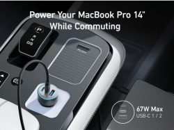 ������������� �������� ���������� ��� Anker PowerDrive 325 67W PD + 22.5W USB-A Black (A2731HA1) - �������� 2