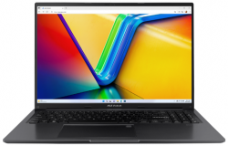 ������� 16" Asus VivoBook 16 M1605YA-MB687 (90NB10R1-M013E0) Indie Black 16.1" WUXGA 1920x1200 IPS �������, AMD Ryzen� 7 7730U 2.0-4.5GHz, RAM 16GB, SSD 512GB, Intel UHD Graphics, DOS