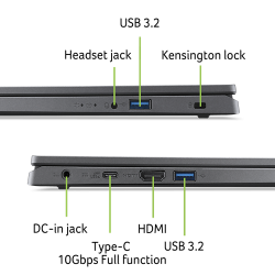 ������� Acer Extensa 15 EX215-23-R04G (NX.EH3EU.01C) Steel Gray - �������� 10