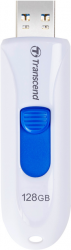 Flash Drive Transcend JetFlash 790 128GB USB 3.1 White (TS128GJF790W)