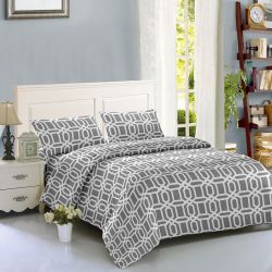 �������� ����������� ����� Soho ���������� 150�200 �� Geometria Grey  (WY23-293-1-2)