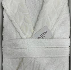 Халат Soho Leaves White L/XL (L/XL Leaves White) - Картинка 2