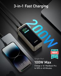 ����������� �������� ������� Anker Prime - 20000 mAh 200W PD Black (A1336011) - �������� 4