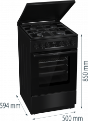 Комбінована плита Gorenje GK5C42BF (FM513D-FPD4B) (745449) - Картинка 11