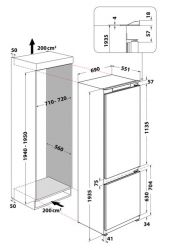 Вбудований холодильник Холодильник Whirlpool WH SP70 T121 (859991661130) - Картинка 7