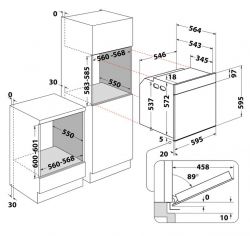 ������������� ������� ���� Whirlpool AKZ 96230 S  (859991530400) - �������� 6