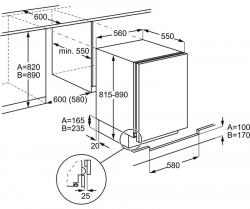 Встраиваемый холодильник Холодильник Electrolux LSB2AE82S (933030025) - Картинка 4