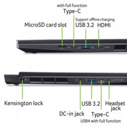 ������� Acer Nitro 14 AN14-41-R68M (NH.QSSEU.001) Obsidian Black - �������� 10