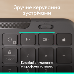 Клавиатура Logitech Signature Slim K620 Graphite (920-013333) - Картинка 3