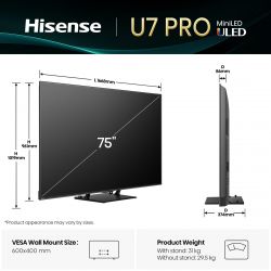 LED-��������� Hisense 75U7Q PRO  (20015888) - �������� 5