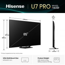 LED- Hisense 85U7Q PRO  (20016232) -  5