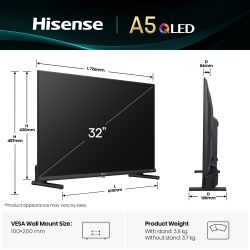 LED-телевизор Hisense 32A5Q (20016449) - Картинка 2