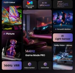 LED-телевізор Hisense 43E7Q PRO (20016932) - Картинка 3