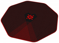 Килимок для миші Килимок для мишi Defender Tekta Floor pad Black (50568) - Картинка 3