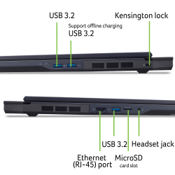 Ноутбук Acer Predator Helios Neo 18 AI PHN18-72-95XQ (NH.QVMEU.003) Abyssal Black - Картинка 6