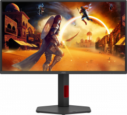  24.5" AOC Q25G4SR Black/Red