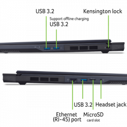 ������� Acer Predator Helios Neo 16 AI PHN16-73-90FC (NH.QX5EU.006) Abyssal Black - �������� 6