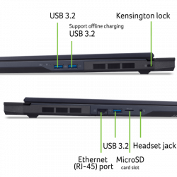 ������� Acer Predator Helios Neo 18 AI PHN18-72-96LW (NH.QVHEU.001) Abyssal Black - �������� 11