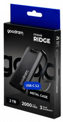 SSD накопитель Goodram Move Ridge Black 512GB Type C (SSDR-GMRE-512-K0) - Картинка 2