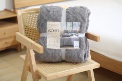 ���� �������� Soho ������ 200�220 �� + 2 ��������� 50�70 �� Romance Gray (Set carpet+ pillow Gray)