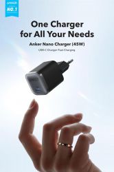 ��������� �������� ������� Anker Nano Charger - 45W USB-C Black (A2692L11) - �������� 2