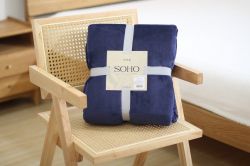 Плед Soho 150х200 см Pappy Dark Blue (1 Pappy Dark Blue) - Картинка 1