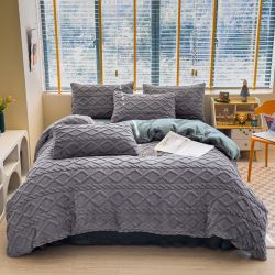 ���� �������� Soho ������ 200�220 �� + 2 ��������� 50�70 �� Romance Gray (Set carpet+ pillow Gray) - �������� 4