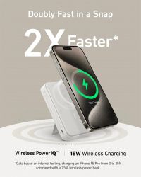 ��� Anker MagGo 10000 mAh Qi2 15W + USB-C PD 27W White (A1654G21) - �������� 6